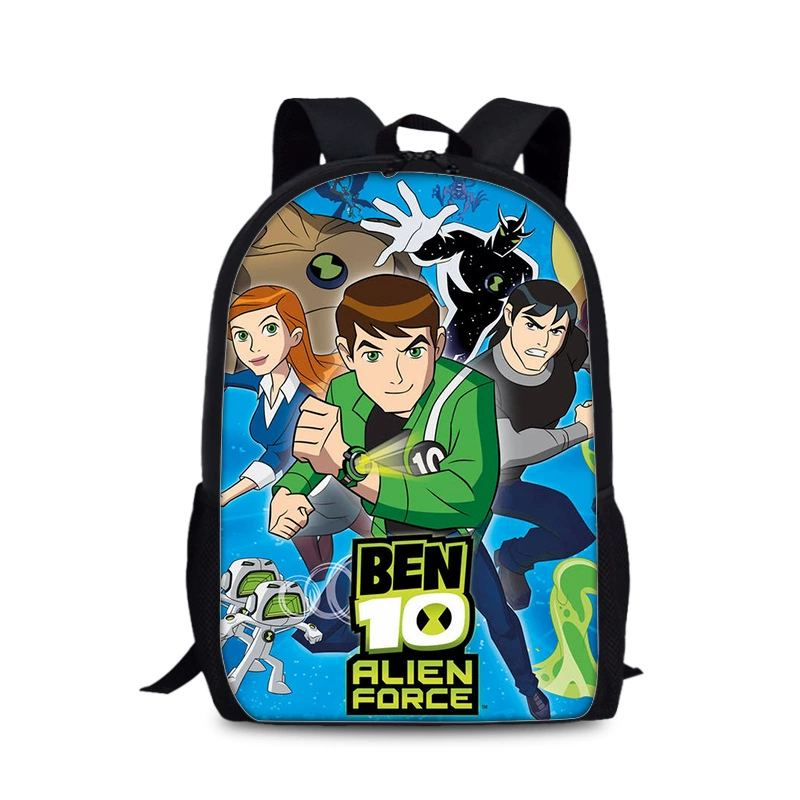 Школьный рюкзак Ben 10 Junior Hacker Printing, творческий комфортный для начальной и средней школы 44 см