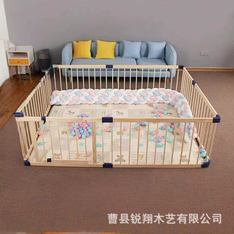 Текущий деревянный детский забор складной детский крытый игровой парк