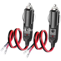 16AWG автомобильный сменный сверхмощный штекер с 1 предохранителем, розетка прикуривателя, провод 12 В, предохранитель прикуривателя