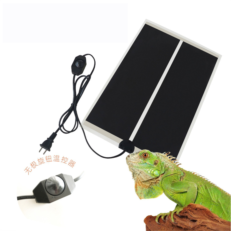 Almohadilla térmica para reptiles, manta térmica para tortugas con temperatura constante, almohadilla térmica para reptiles con control de temperatura, calefacción eléctrica