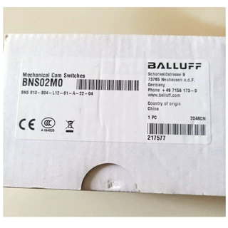 BALLUFF巴鲁夫限位开关BNS02M0 BNS 813-B04-L12-61-A-22-04