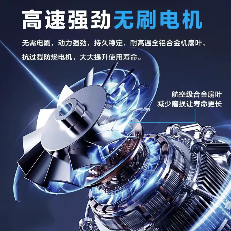 迷你USB高速13万转涡轮暴力风扇 户外便携式吹尘器车载手持吹风机|undefined
