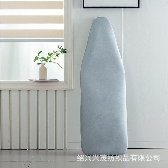 Cubierta de tabla de planchar con recubrimiento de plata Revestimiento de silicona de cerámica de Velcro Aislamiento térmico resistente a altas temperaturas Cubierta de tabla de planchar transfronteriza exclusiva