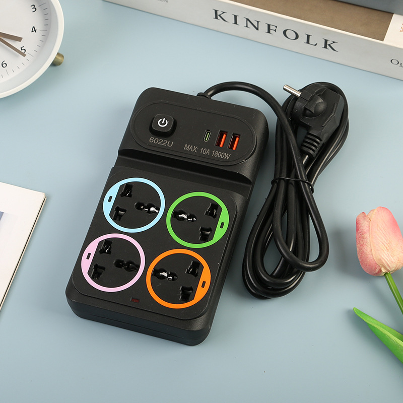 奥地利爱尔兰加蓬哈萨克斯坦2USB+1PD黑壳白壳中性包装手机支架