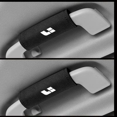 protective cover car roof armrest — Sürətlər qutusu və əl tormozu başlıqları - ideal-black-a-pair-of-suede-pull-gloves
