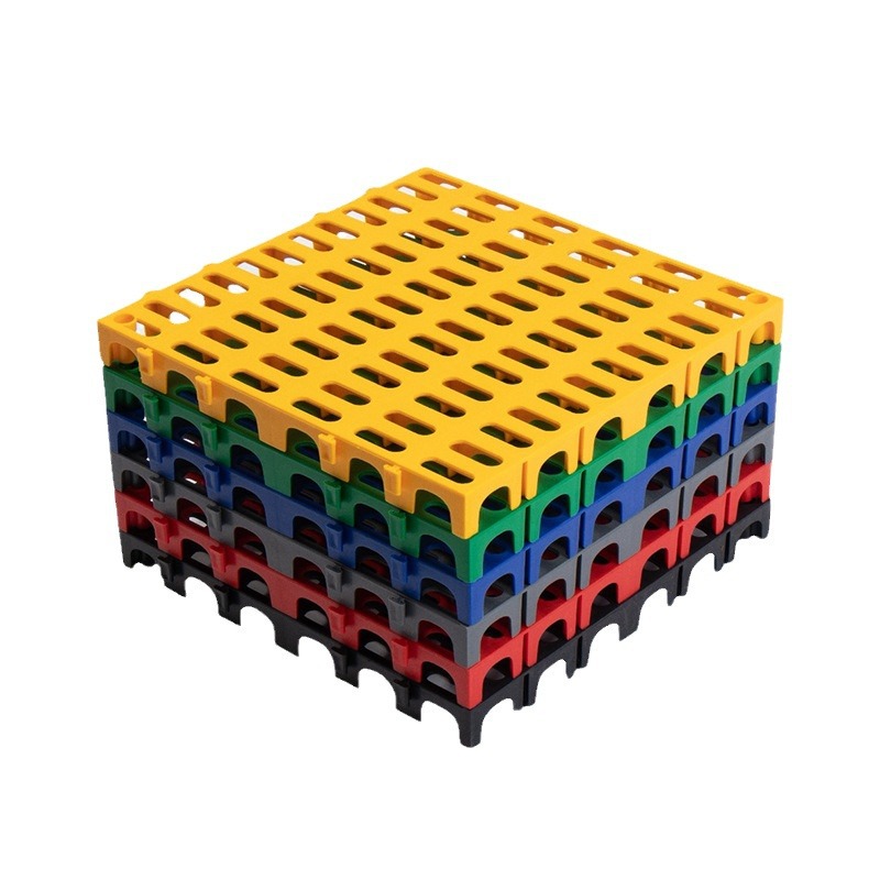 Sala de lavado de coches de 5cm engrosada empalme rejilla de piso de lavado de coches de piso de drenaje de plástico libre partición 4S tienda rejilla mat