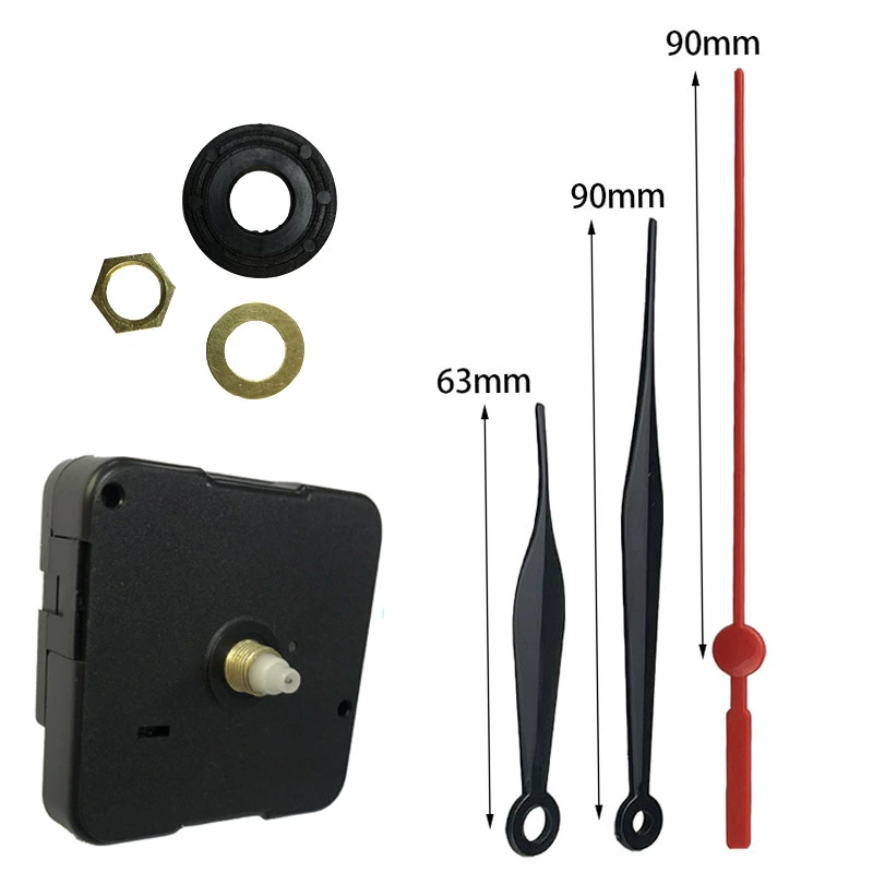 Children's science and education clock movement jumping second quartz clock movement DIY puzzle clock movement creative hanging clock movement