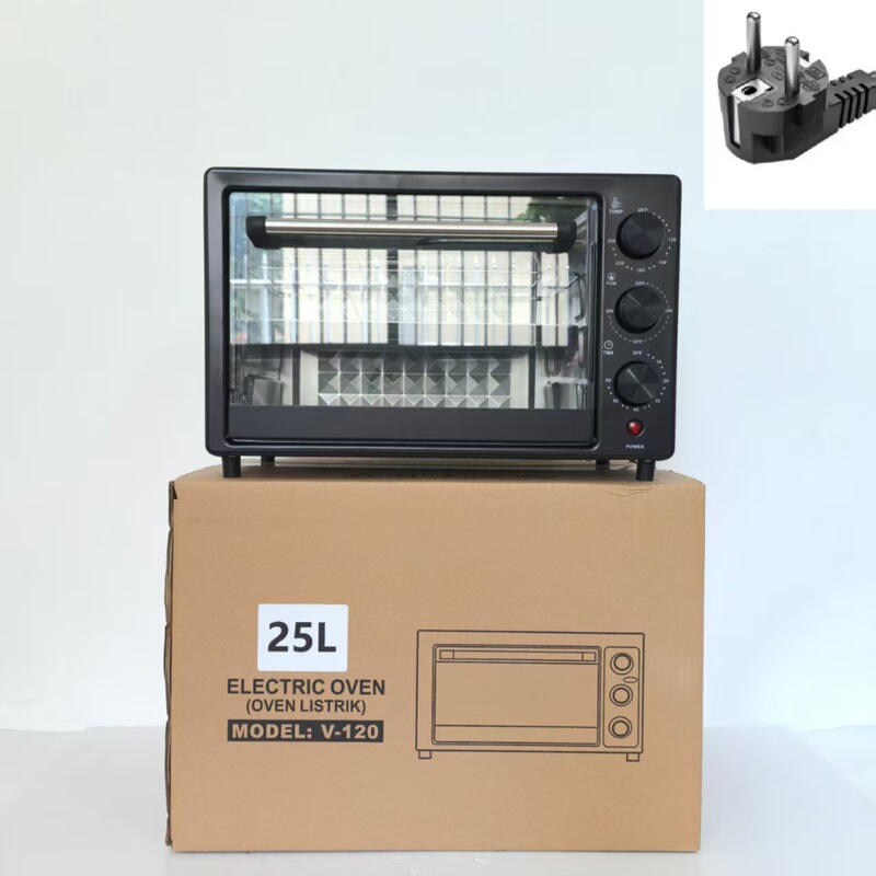 12L25L48L烤箱多功能烤箱25L出口家用小型双层式烘焙电烤箱|undefined