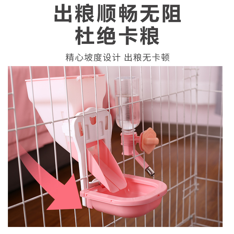 Alimentador automático suspendido de gran capacidad para gatos y perros con humedad a prueba de humedad y alimentación suave image 3