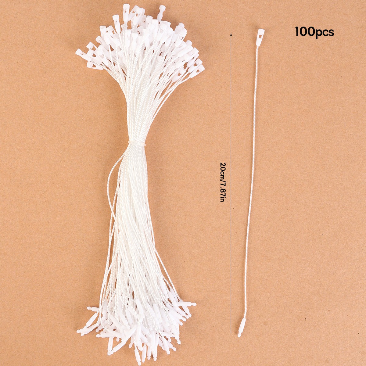 Cordón para Etiquetas Navideñas 20cm 100 Piezas de Poliéster para Navidad image 13