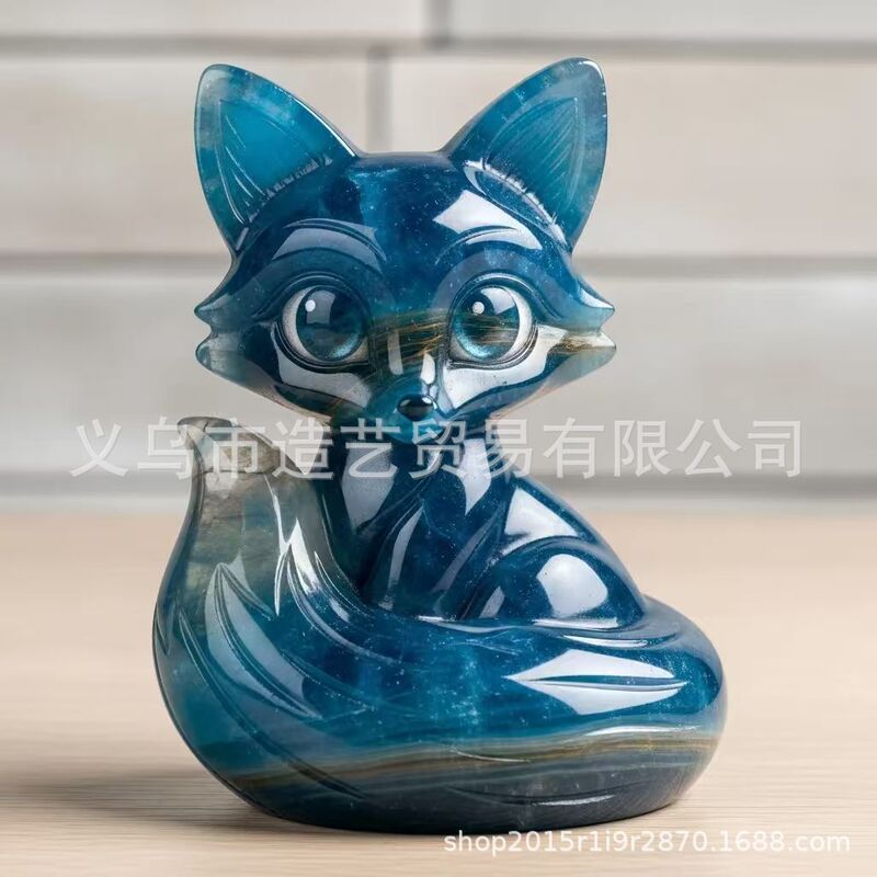 新品Cute little fox ornaments 可爱的小狐狸摆件|undefined