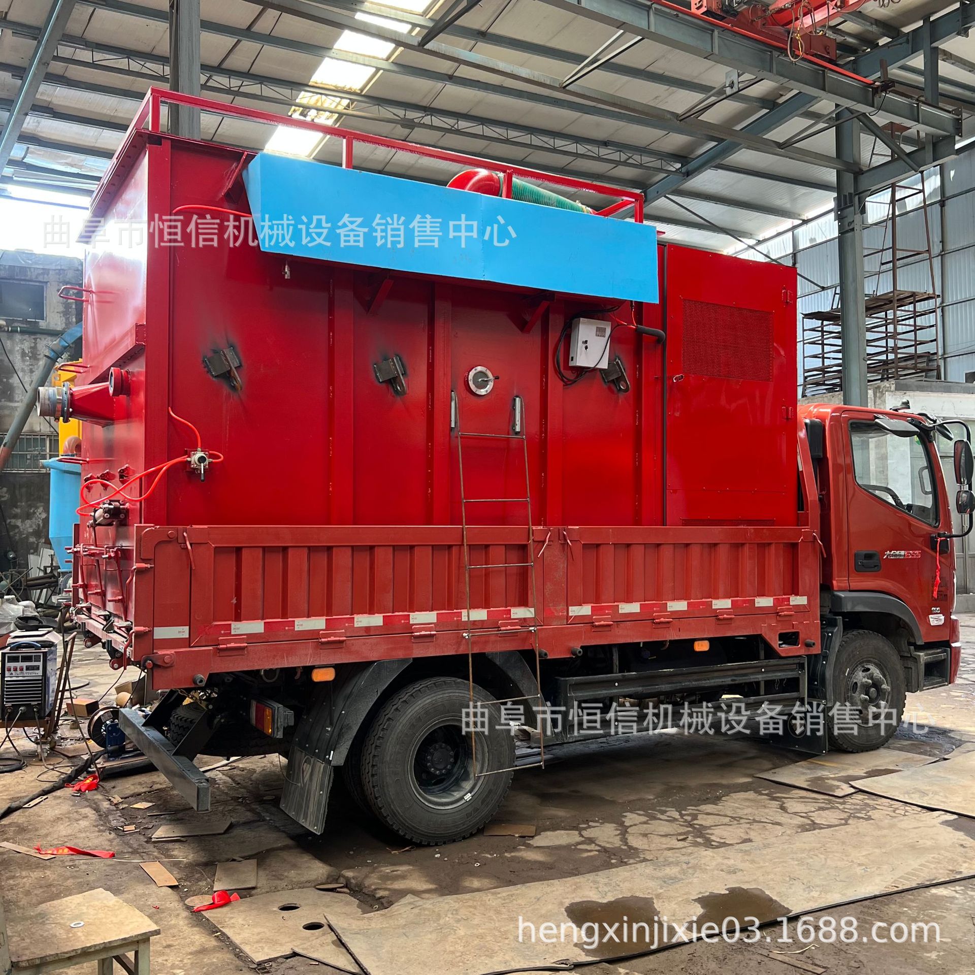 内蒙古炉灰炉渣负压吸灰车zcjb 车载式方箱一体收尘灰气力吸灰车