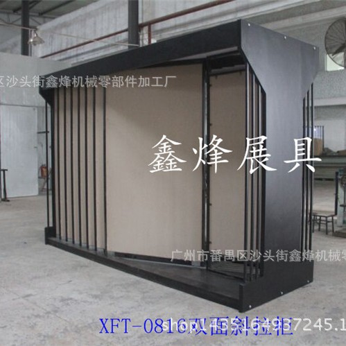 供应双面斜拉瓷片展示架 石材展架 墙砖展架 300 600砖展示架