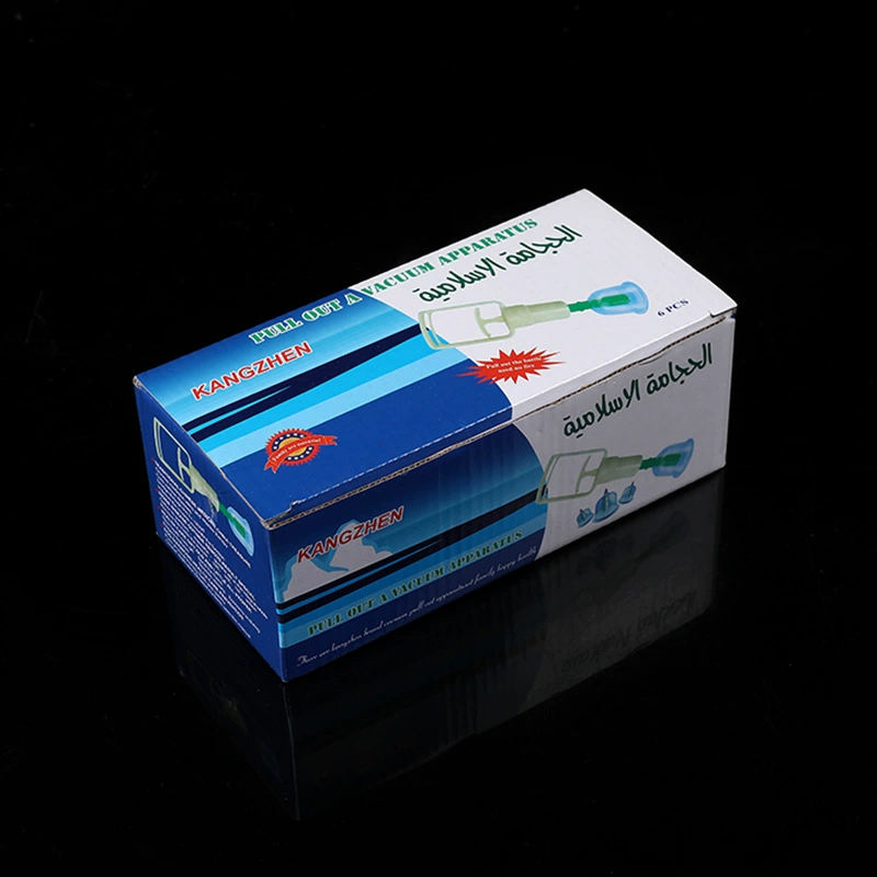 Прямые продажи с фабрики Kangzhen, 6 банок, маленькая английская коробка, 100 комплектов, устройство для вакуумных банок, экспортные банки