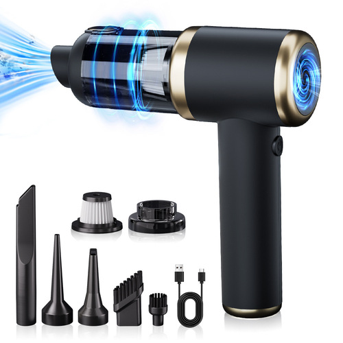 New cross-border car vacuum cleaner with strong suction power, powerful car vacuum cleaner, compact, high suction power, handheld vacuum and mop combo