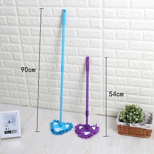 Mini children's mop chenille universal triangle lazy mop bathroom kitchen floor wall car wash mop
