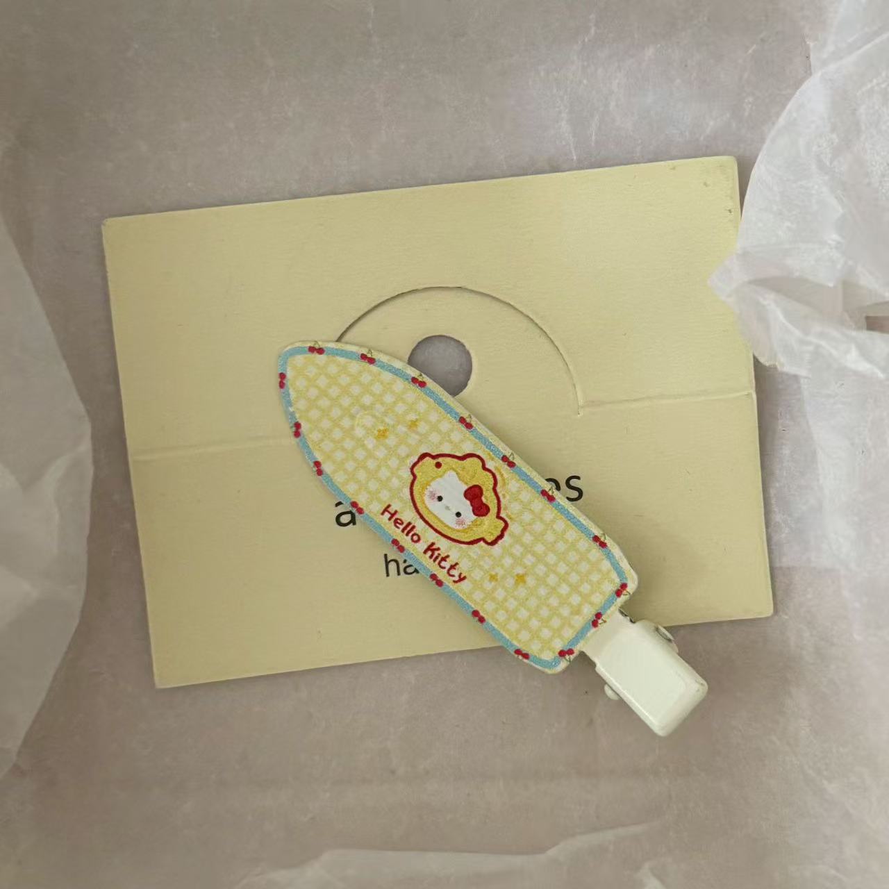 Sweet Cool Retro Grid Cat Hairpin sin rastros Clip lateral Clip dulce Clip de boca de pato Clip de cabello para niños toque de cabello