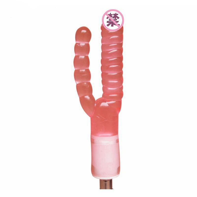 Meiheng Lala female cannon accessories transparent crystal simulation penis elbow elbow backstard wholesale