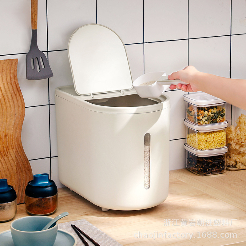 米桶家庭用防虫防湿五穀雑穀収納食品級小麦粉収納タンク米筒大容量収納桶|undefined