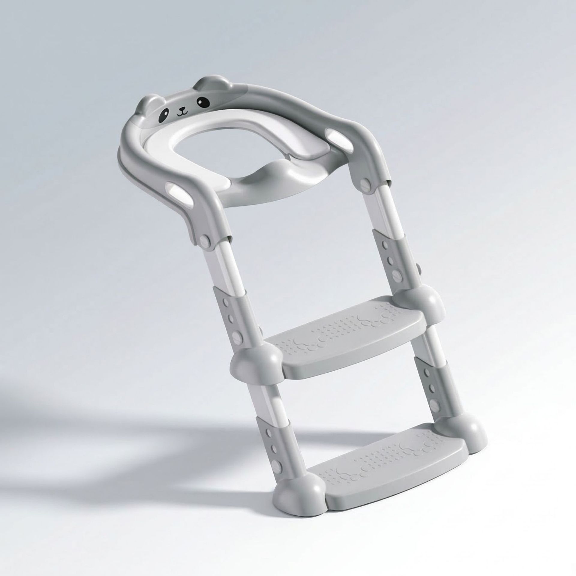 Inodoro infantil tipo escalera niño niña inodoro infantil anillo de inodoro plegable escalera auxiliar taburete de entrenamiento asiento de inodoro