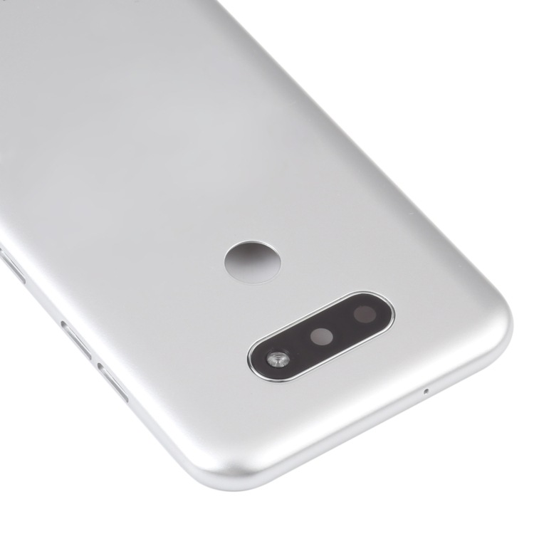 Aplicable para la cubierta posterior de la batería LG K31 / Q31 LM-K300Q LMK300 (Color: Plata)