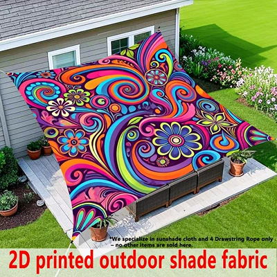 Avtomobil yan çətirləri — canopy, sunshade fabric, cross-border - zyb-524-150150cm