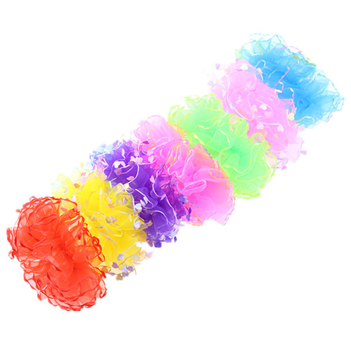 Korean version of children's head flower jewelry princess hair tie hair rope hair rope girl stage performance hair accessories headdress