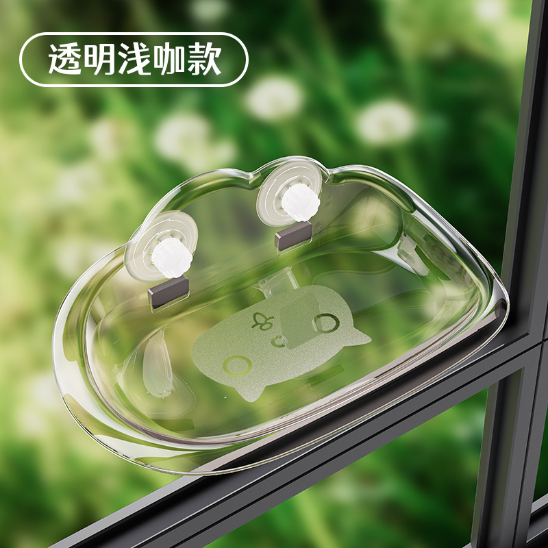 Hamaca para mascotas, cama para gatos transparente montada en la pared, nido para gatos suspendido, hamaca para gatos universal de cuatro estaciones, cama colgante con ventosa