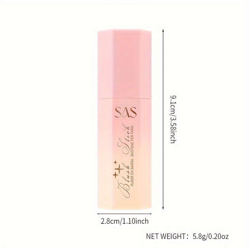 USHAS Europa y los Estados Unidos en el punto transfronterizo barra de blush carmine portátil multipropósito blush mate efecto de maquillaje SAC017