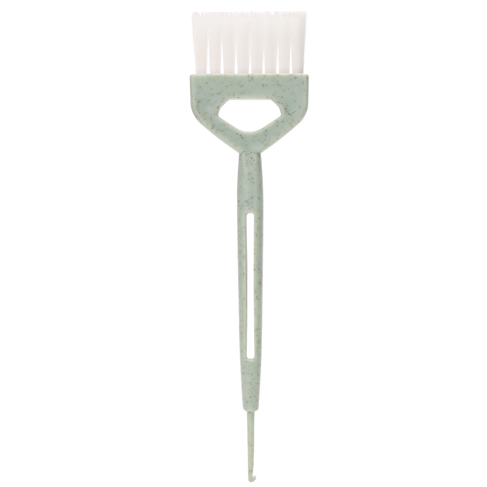Set de herramientas de teñido de cabello de paja de trigo, cuenco de teñido de cabello doméstico, cepillo de teñido de cabello blando, agitador de cabello, peine de aceite, artefacto de teñido de cabello