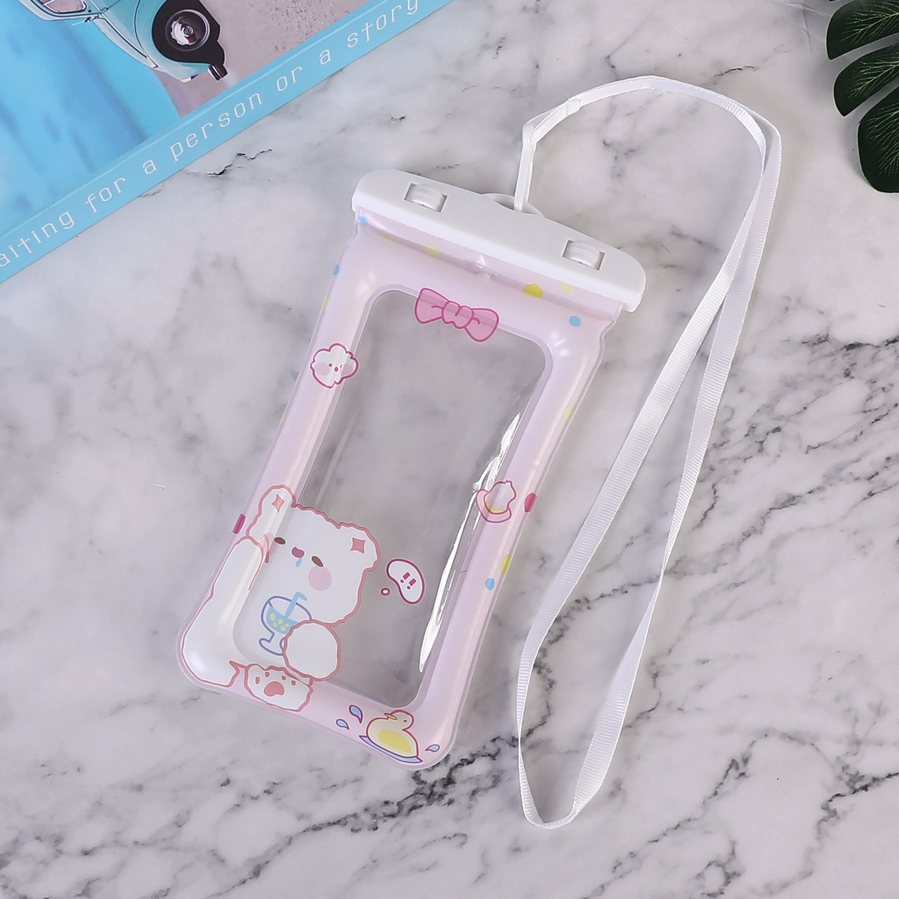 Funda Impermeable para Teléfono de PVC con Pantalla Táctil y Bolsa de Aire para Natación image 16