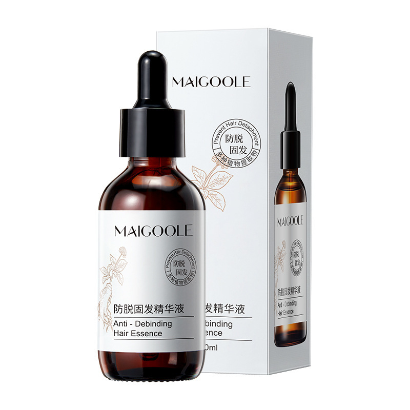 Hot White Hacker Plant Anti-Desgrowth Hair Lotion, fuerte y resistente para hidratar las raíces del cabello, líquido de nutrición profunda para las raíces del cabello image 7