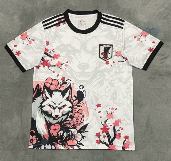 25-26 Nueva camiseta de anime de camiseta japonesa One Piece Samurai Sakura Dragon Ball Uniforme de fútbol transfronterizo de edición especial