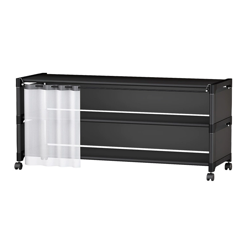 School dormitory under-bed shoe cabinet with slit shoe storage cabinet rack narrow slit locker bathroom storage box storage rack