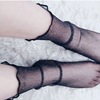 Factory explosion Korean version of lace fishing network Ge diamond -shaped mid -cylinder sexy hollow ladies pile net yarn socks wholesale