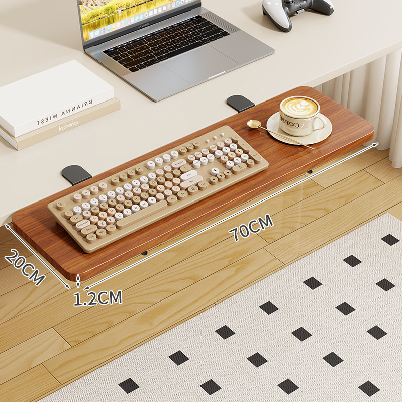 Extensión Plegable de Escritorio para Computadora con Soporte de Brazo para Oficina image 57
