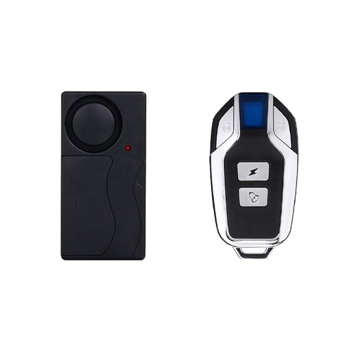 Bicycle Electric Bike Motorcycle Car Window Adjustable Volume Wireless Remote Shock Sensor Anti-theft Alarm