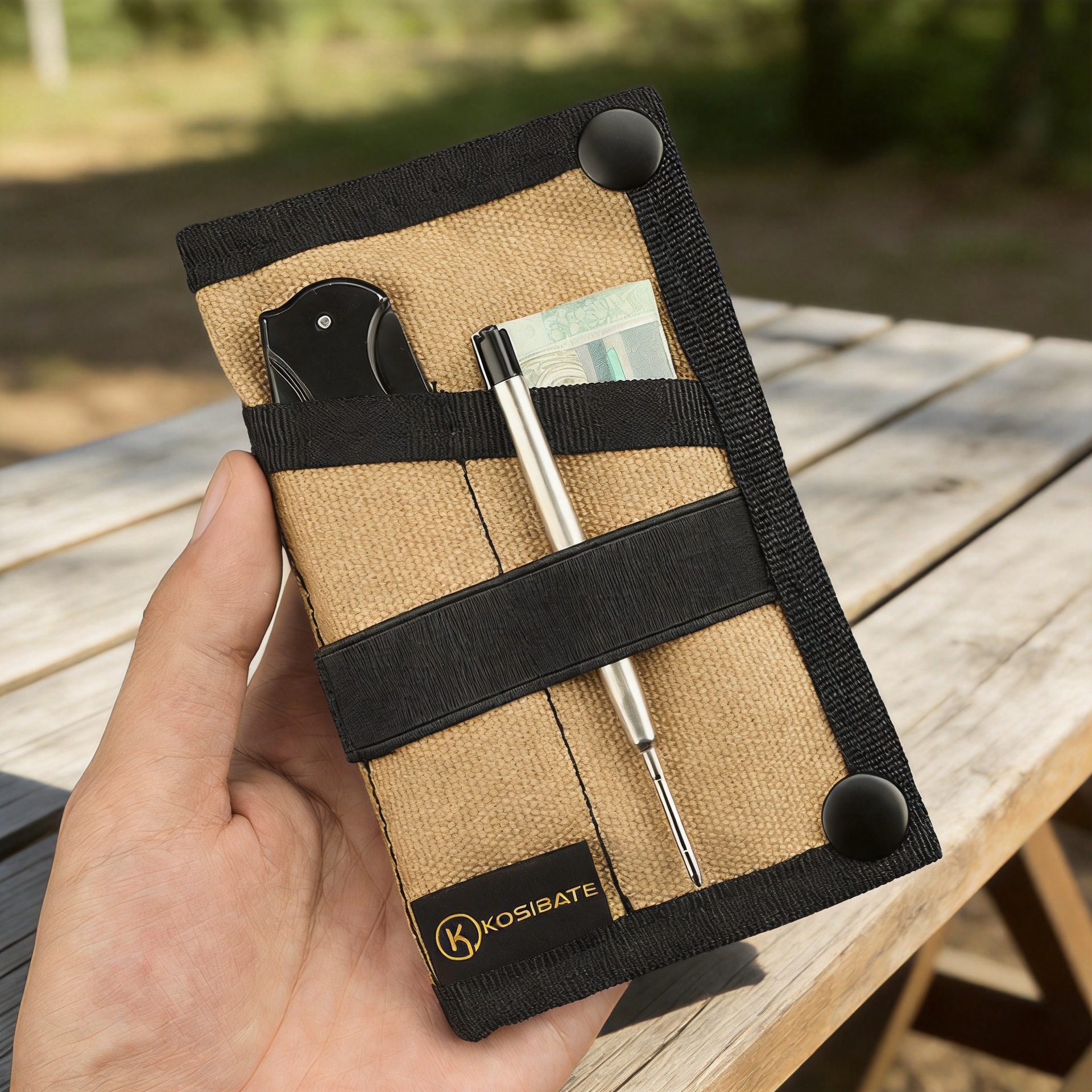 Cross-Border Camouflage Canvas Tactical Tool Storage Bag Portable Multi-Functional Coin and Card Holder Mini Edc Storage Bag