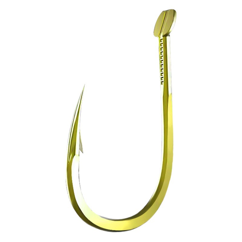 Reinforced double slot iseini silver carp fishing hook large object hook wild fishing through killing fishing gear bulk fishing hook wholesale explosion hook