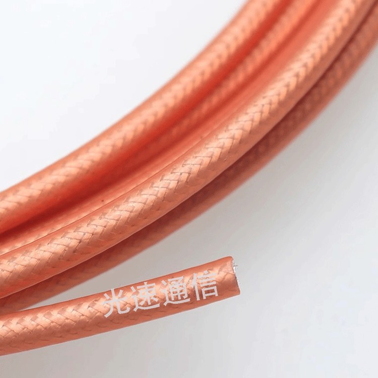 RG400 ダブルシールドダブル銀メッキ RF ケーブル SFF50-3-2 テフロン信号ケーブル高温耐性全銅フィードライン|undefined