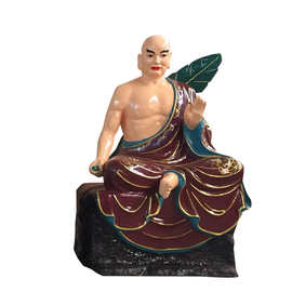 达摩祖师十八罗汉佛像大势至菩萨佛像图片树脂玻璃钢彩绘贴金