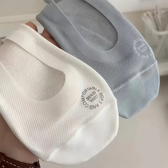 女性用アイスシルクボートソックス、滑り止め、脱落防止、速乾性、夏用薄手、ハイヒール付き、シンプルな浅い口の見えないショートソックス