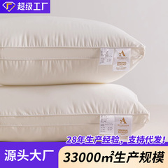 綿の枕の芯の枕のペアは100% 綿を詰めます。