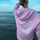 XS-5X European Size Shoulder Sleeve Women's Foreign Trade New Letter Pattern Vintage Printed Top Pullover Loose Hooded