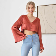 防晒衣女雪纺外披薄款复古防晒衫短款开衫上衣