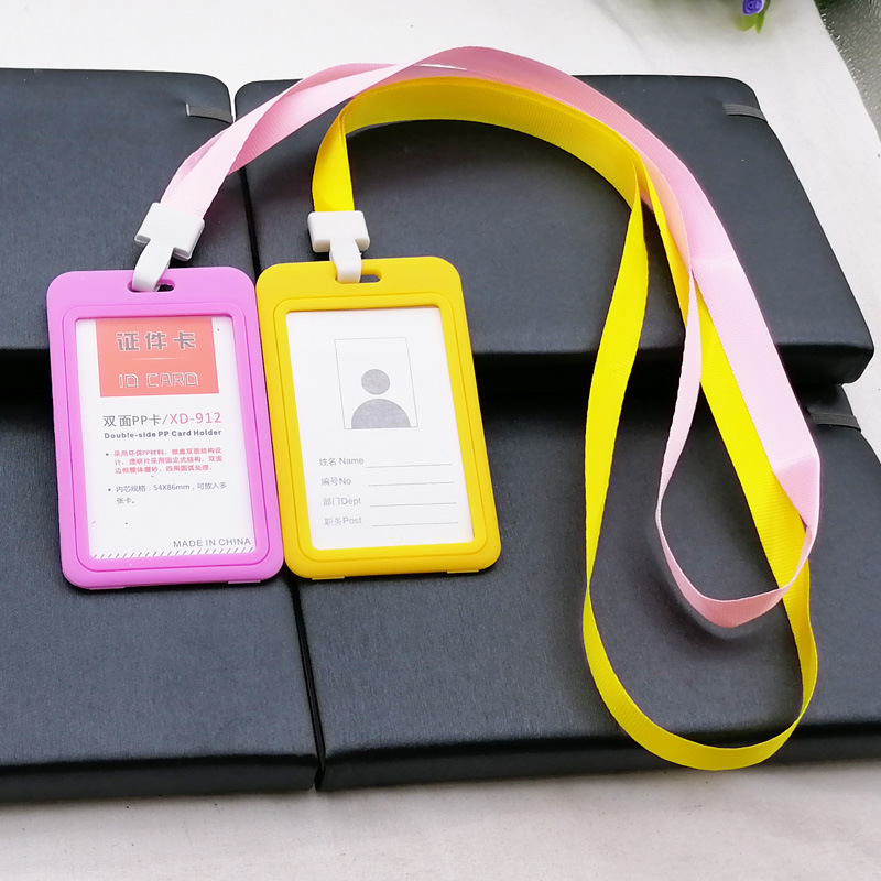 A1313 ID titular de la tarjeta de identificación cordón campus estudiante titular de la tarjeta Tarjeta de Identificación titular de la tarjeta de identificación Tarjeta de comida de autobús tarjeta de trabajo image 4