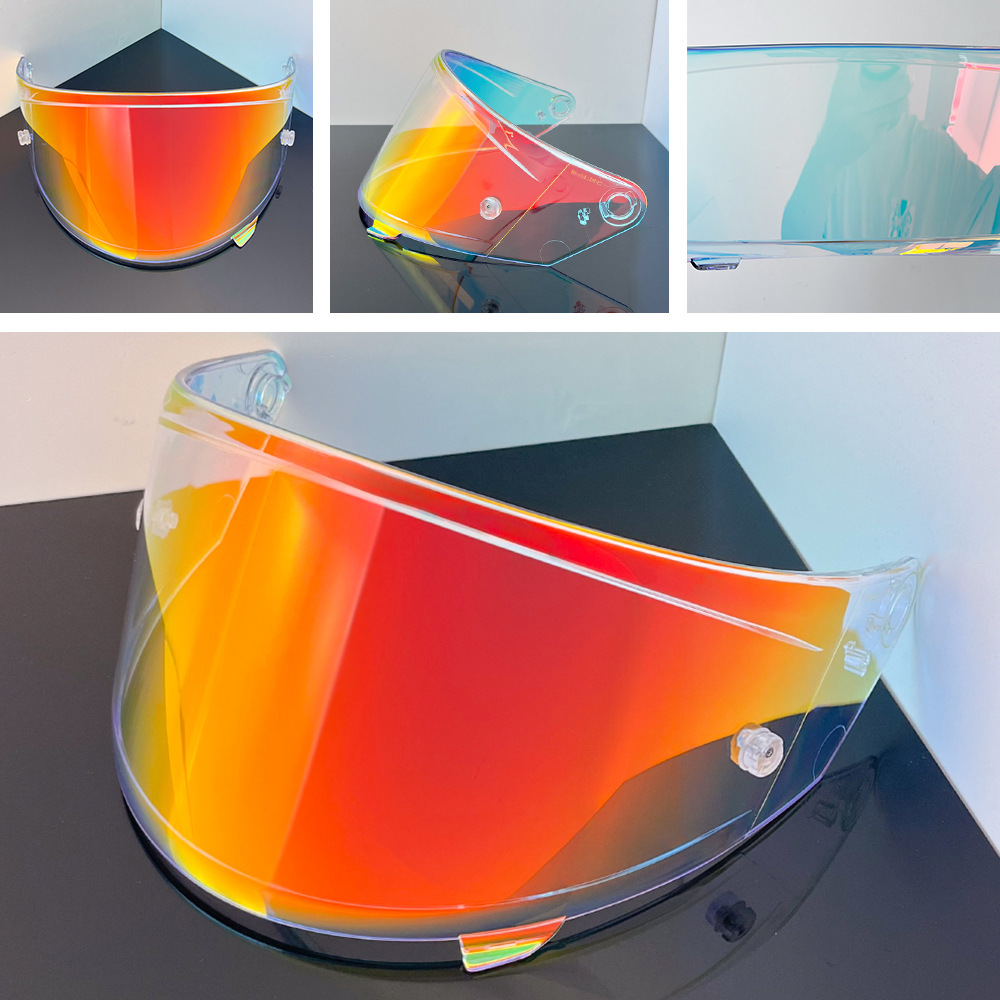 Motorcycle Helmet Lenses for Day and Night, Suitable for Nfr, Nf, Nx, Nz, Nxr Electroplated Mirror Accessories