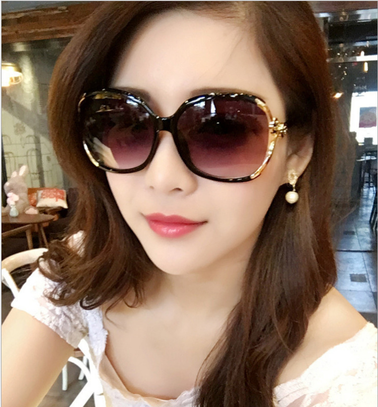 Ladies Sunglasses New Fashion Camellia H...