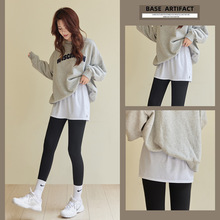 2025叠穿裙屁帘下摆卫衣打底神器遮屁股打底裙小白裙遮胯半身裙罩