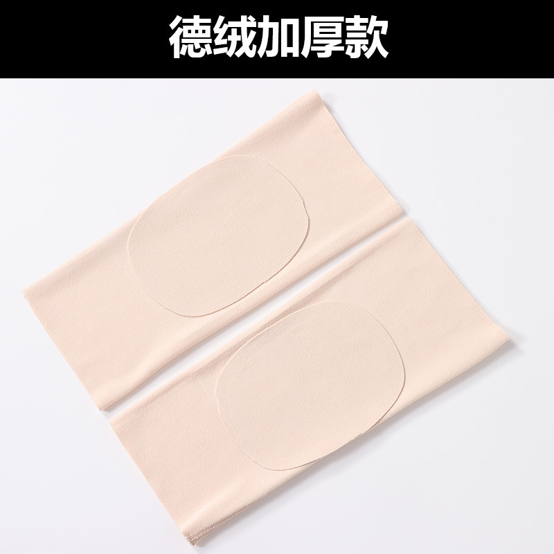 ベルベット膝保護カバー春夏保温老寒脚男女関節滑り止め薄手エアコン防寒厚手脚カバー|undefined